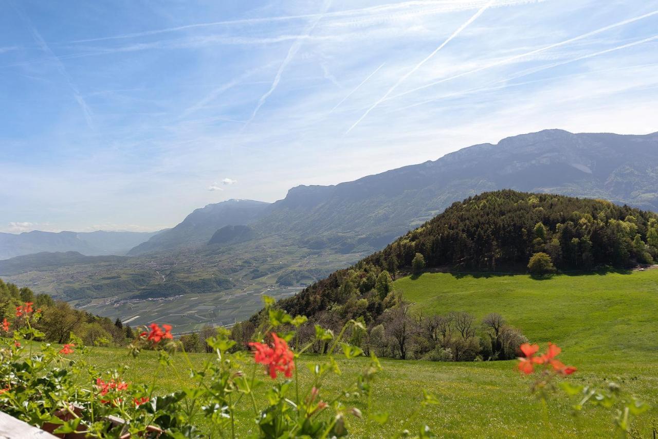 Moar Im Rumsein - Apt Etschblick San Genesio Atesino Kültér fotó