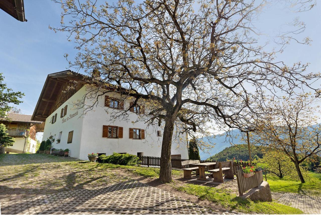 Moar Im Rumsein - Apt Etschblick San Genesio Atesino Kültér fotó