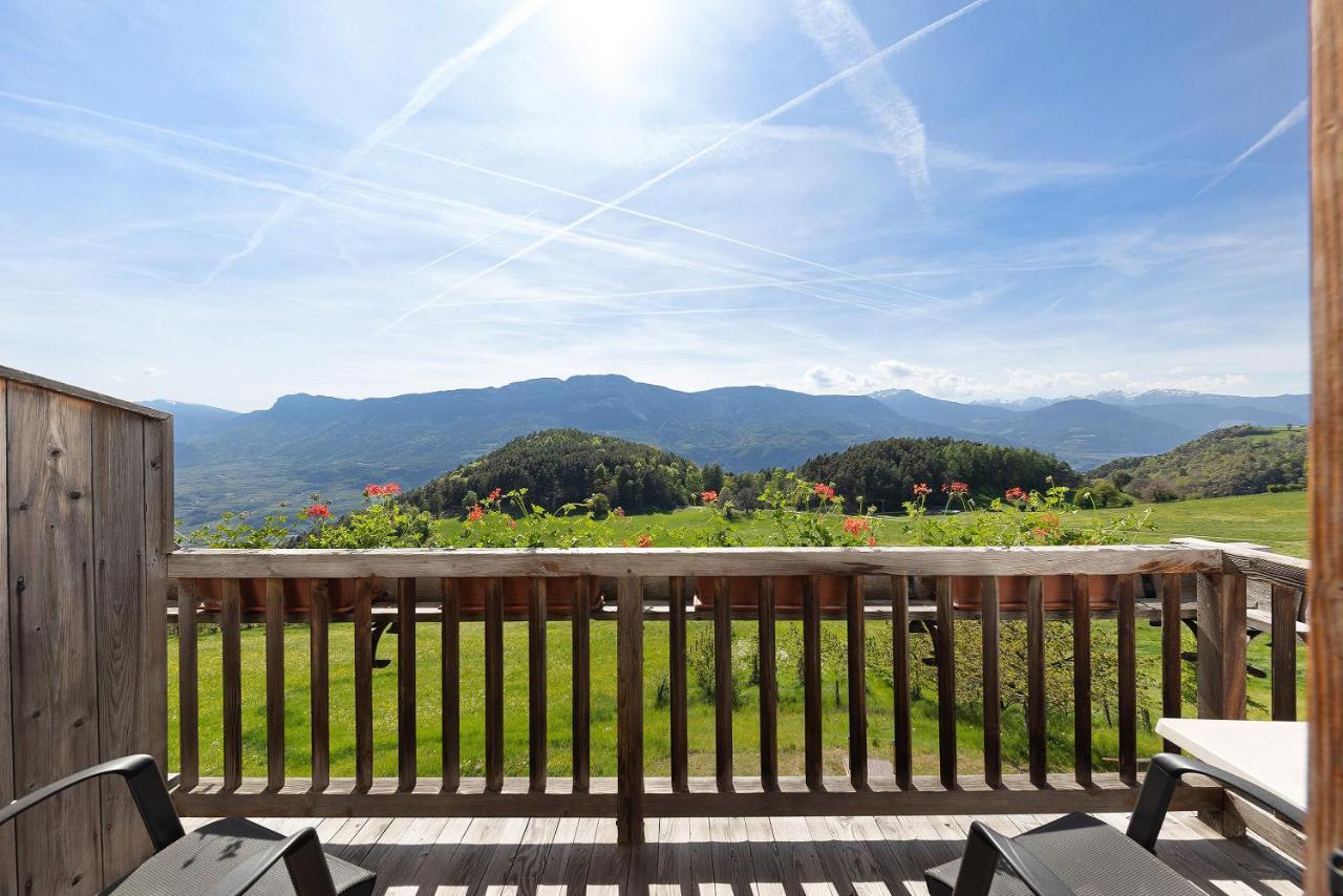 Moar Im Rumsein - Apt Etschblick San Genesio Atesino Kültér fotó