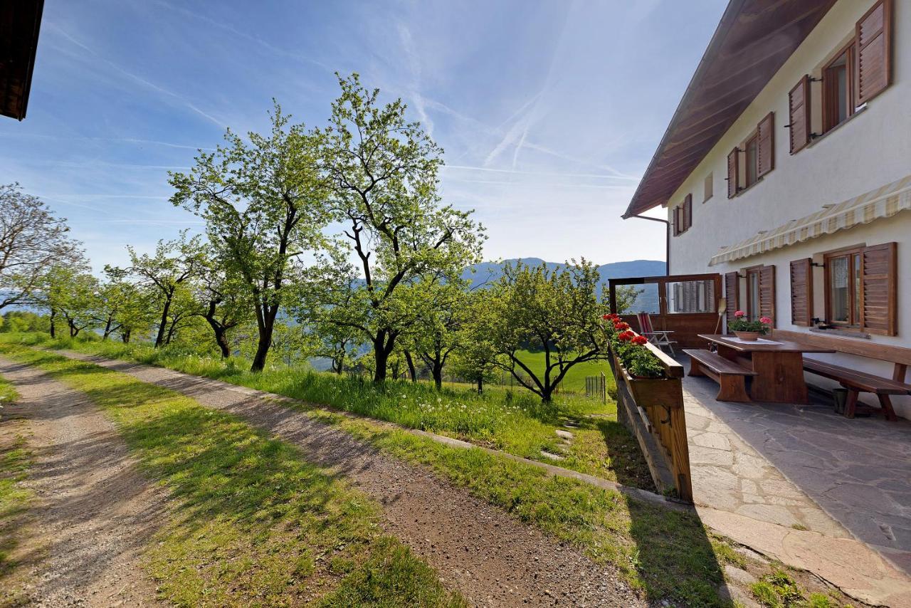 Moar Im Rumsein - Apt Etschblick San Genesio Atesino Kültér fotó
