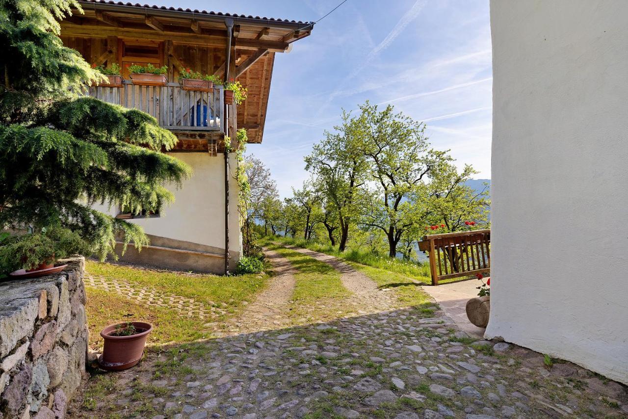 Moar Im Rumsein - Apt Etschblick San Genesio Atesino Kültér fotó