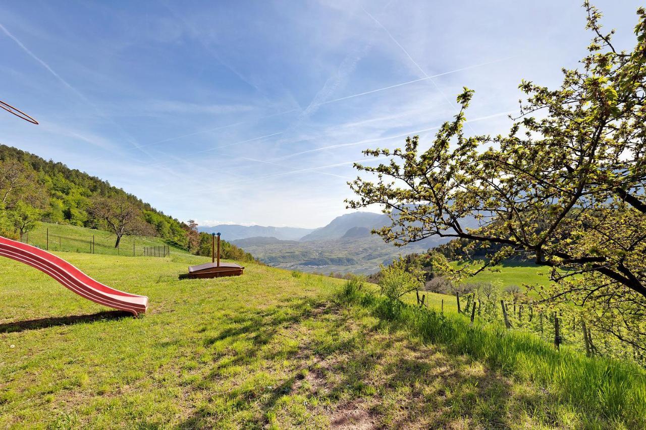 Moar Im Rumsein - Apt Etschblick San Genesio Atesino Kültér fotó