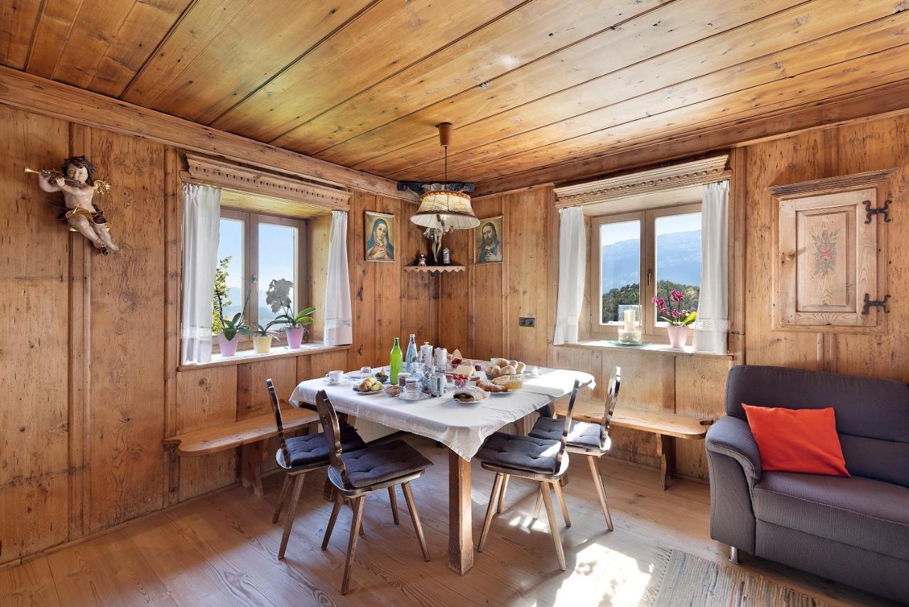 Moar Im Rumsein - Apt Etschblick San Genesio Atesino Kültér fotó